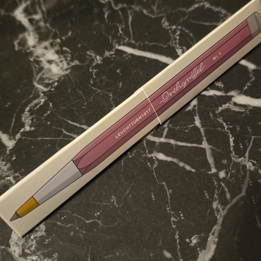 ❤️BUY 10 GET 5 FREE Drehgriffel Nr. 1, Dusty Rose - Gelpen with black ink